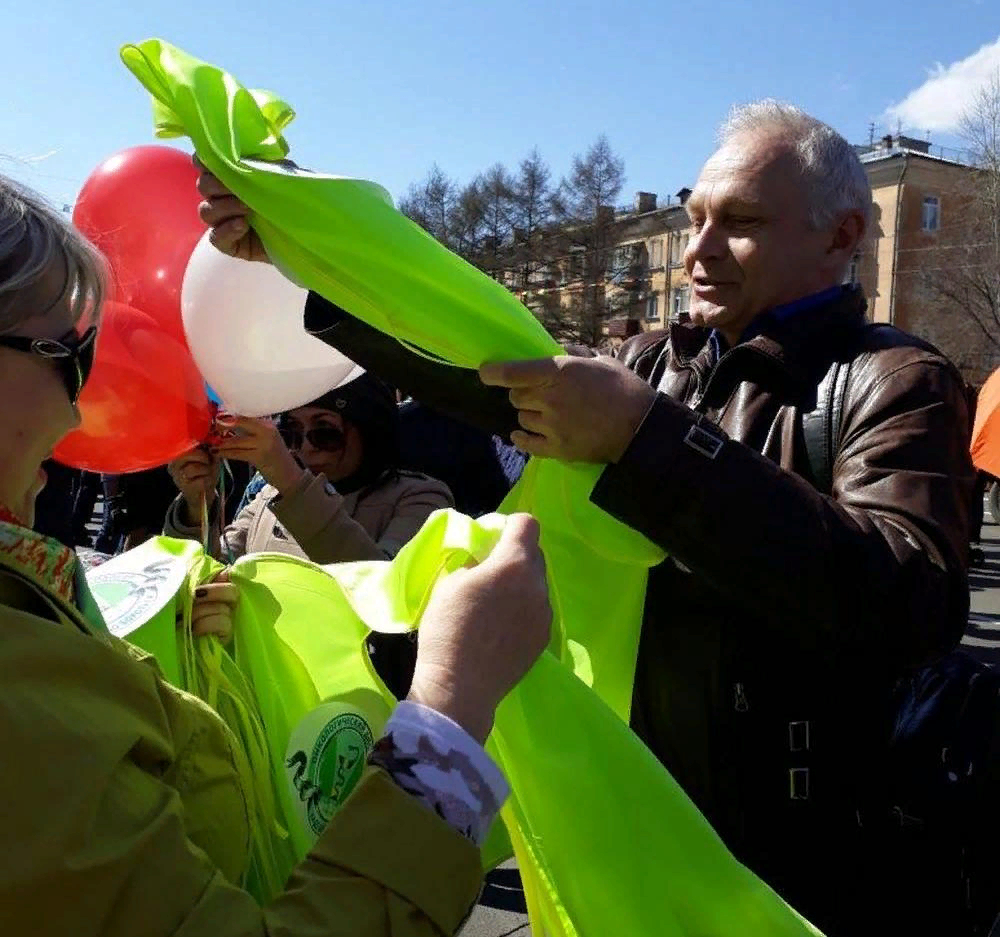 Первомайское шествие КГБУЗ ОД